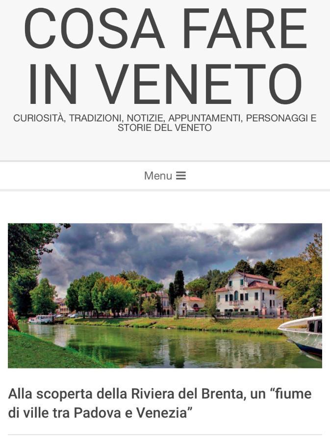 Da Esterina Appartamento Sulla Riviera Del Brenta Mira Exterior foto